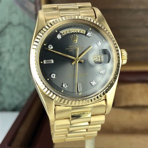 authentic 1976 14k gold rolex day-date|vintage Rolex 1970s.